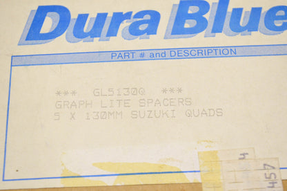 Dura Blue 56-3291, GL5130Q Graph Lite Spacer Suzuki 5x130 Qty 2 NOS