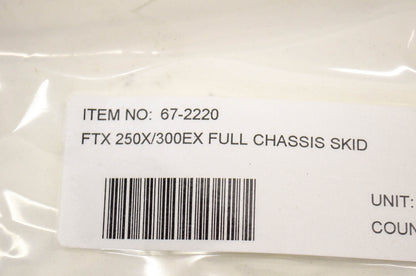 Full Chassis Skid Plate Baja Series Honda TRX250X/300EX. NOS
