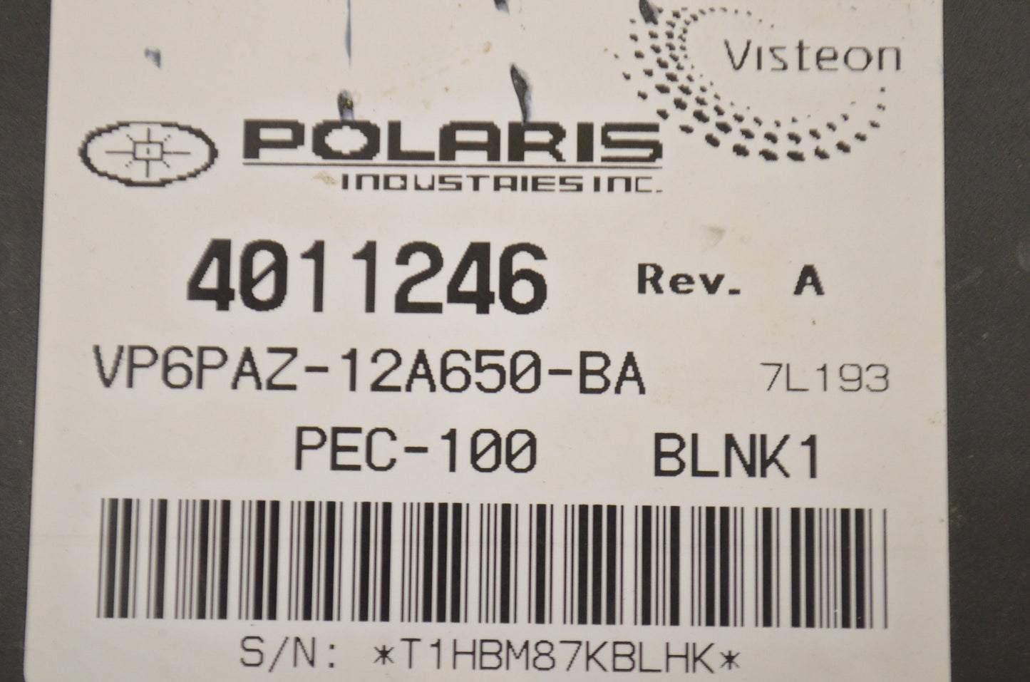 OEM Polaris 4011246 Service Electronic Control Module NOS