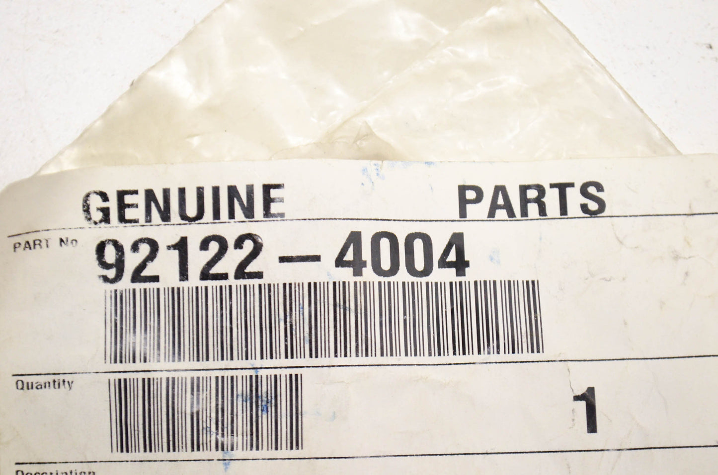 OEM Kawasaki 92122-4004 Chain Adjust Roller NOS