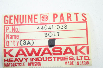 OEM Kawasaki 44041-038 Hex Head Bolt 8X55 NOS