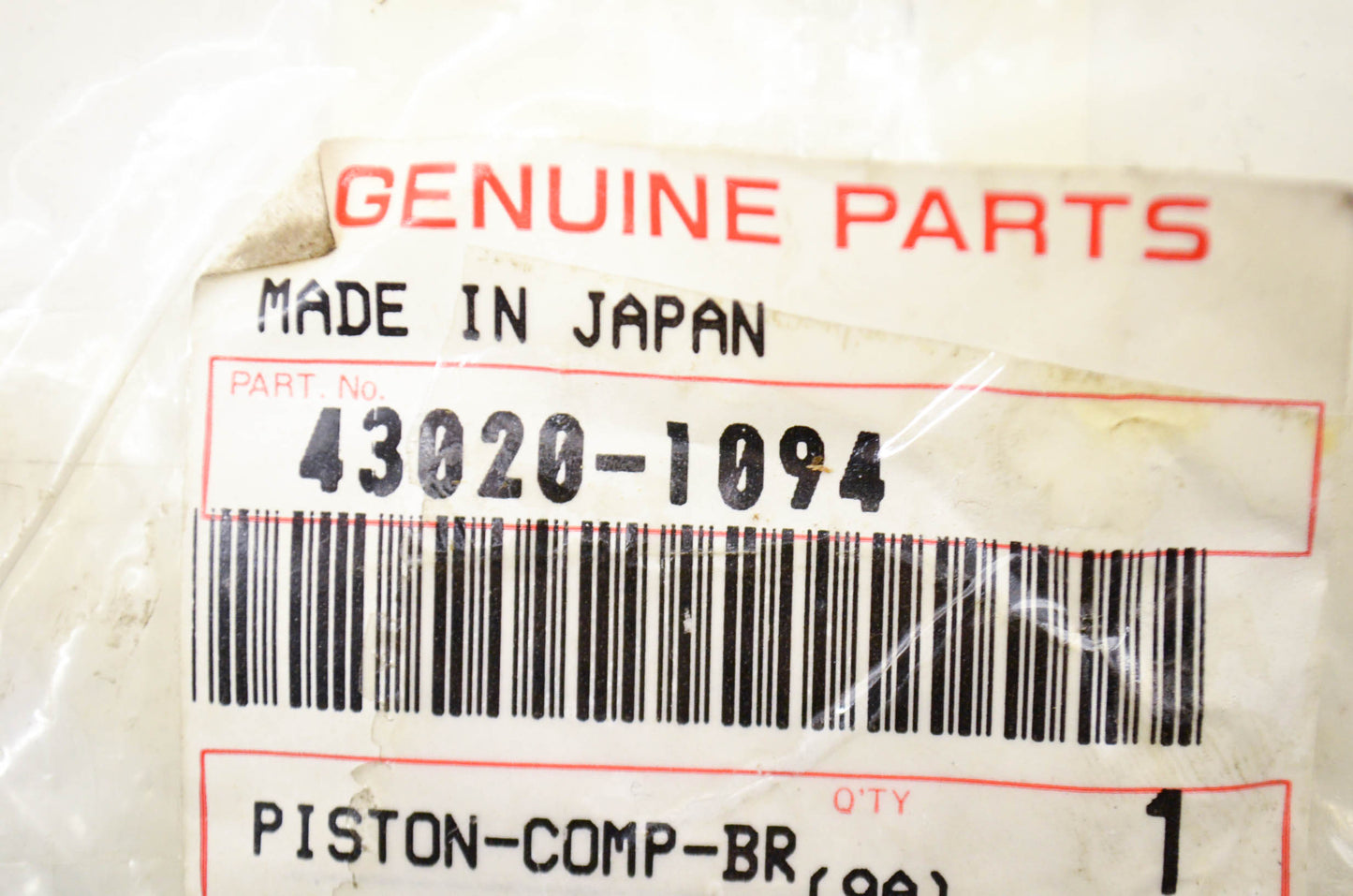 OEM Kawasaki 43020-1094 Brake Piston NOS
