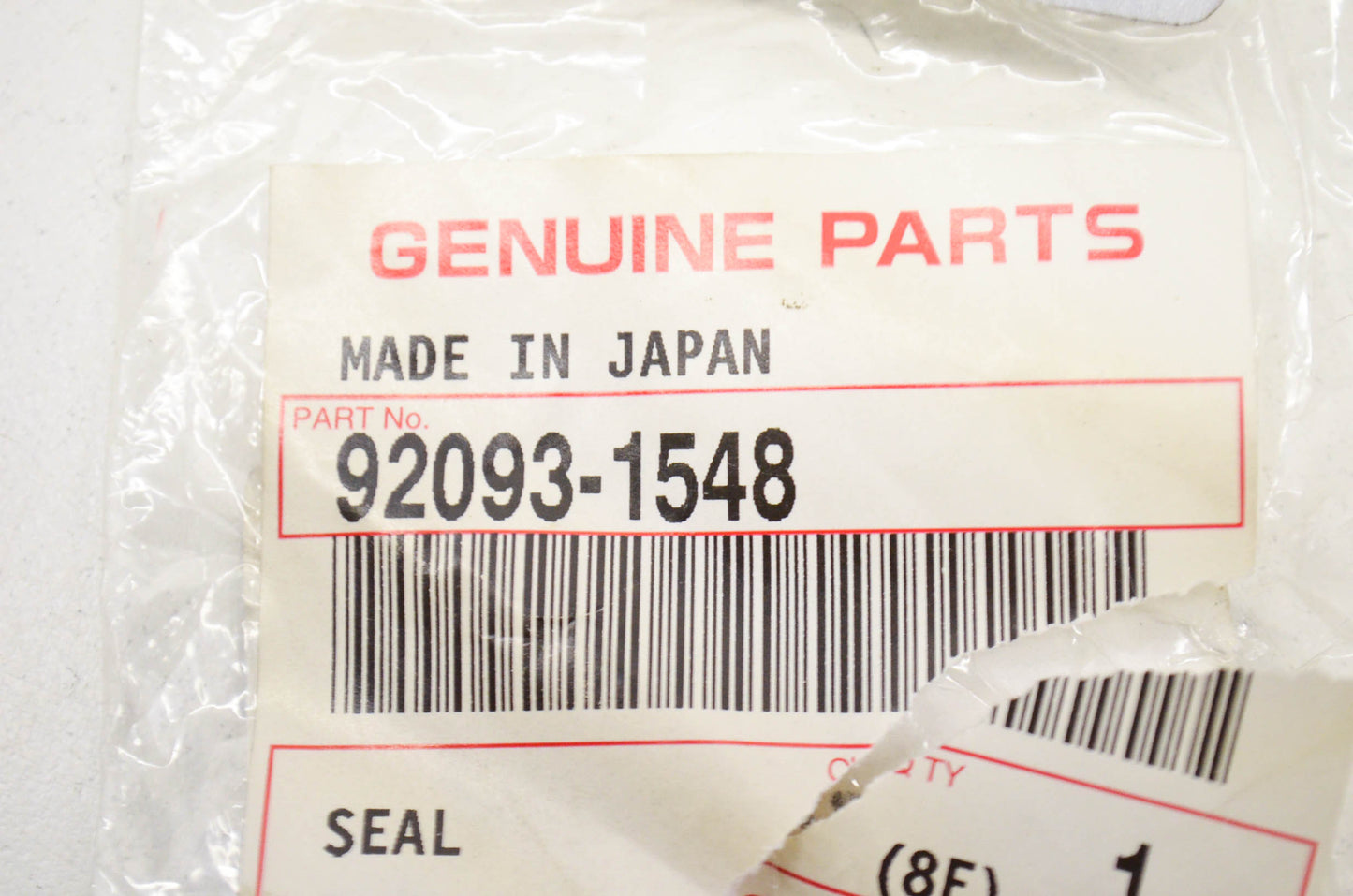 OEM Kawasaki 92093-1548 Seal NOS