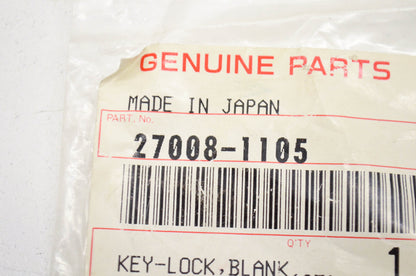 OEM Kawasaki 27008-1105 Blank Lock Key NOS