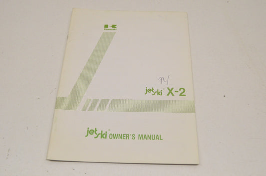 OEM Kawasaki 99920-1654-01 Owner's Manual JF650A9