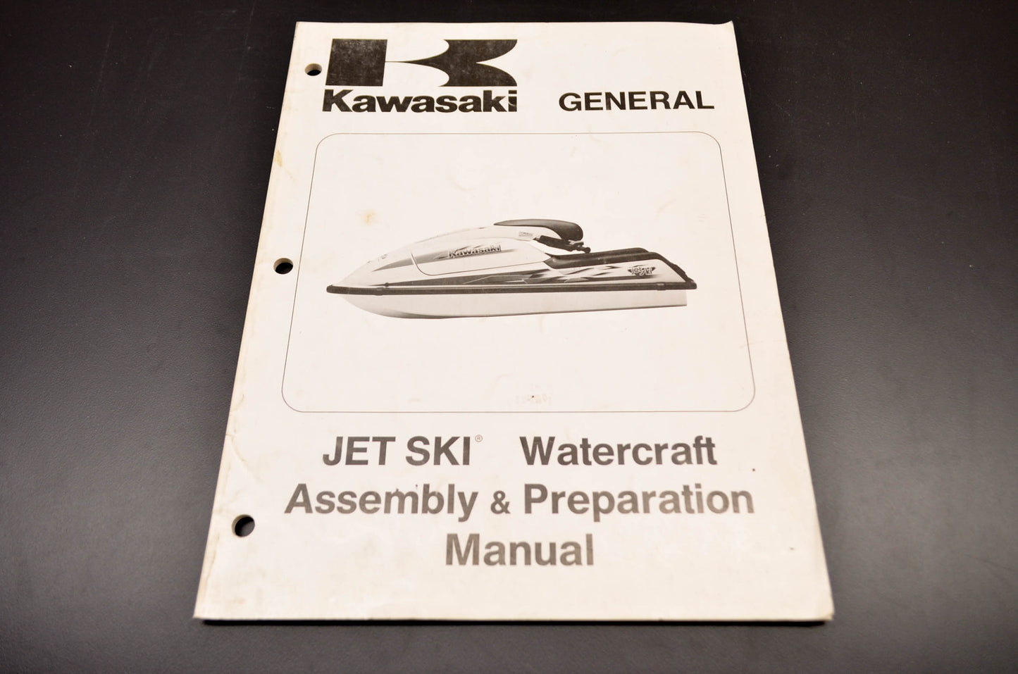 OEM Kawasaki 99931-1279-01 Assembly & Preparation Manual General J/S W/C