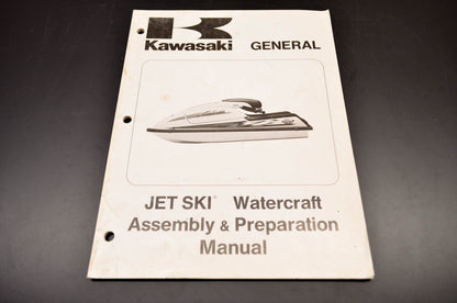 OEM Kawasaki 99931-1279-01 Assembly & Preparation Manual General J/S W/C