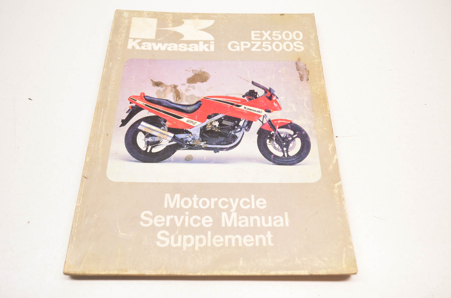 OEM Kawasaki 99924-1082-51 Service Manual Supplement EX500A