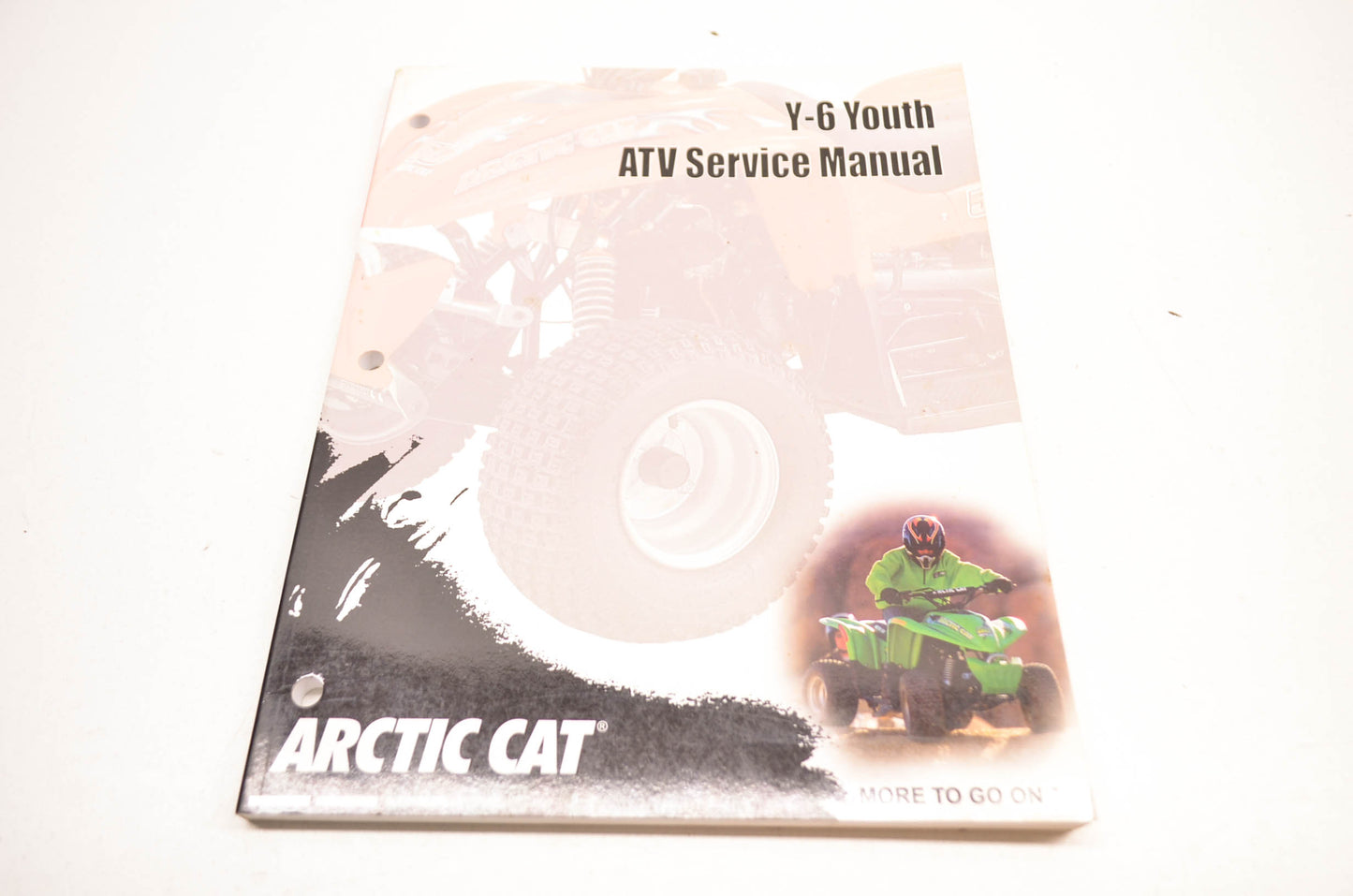 New OEM Arctic Cat Y-6 Youth ATV Service Manual  NOS