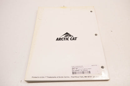 New OEM Arctic Cat Y-6 Youth ATV Service Manual  NOS
