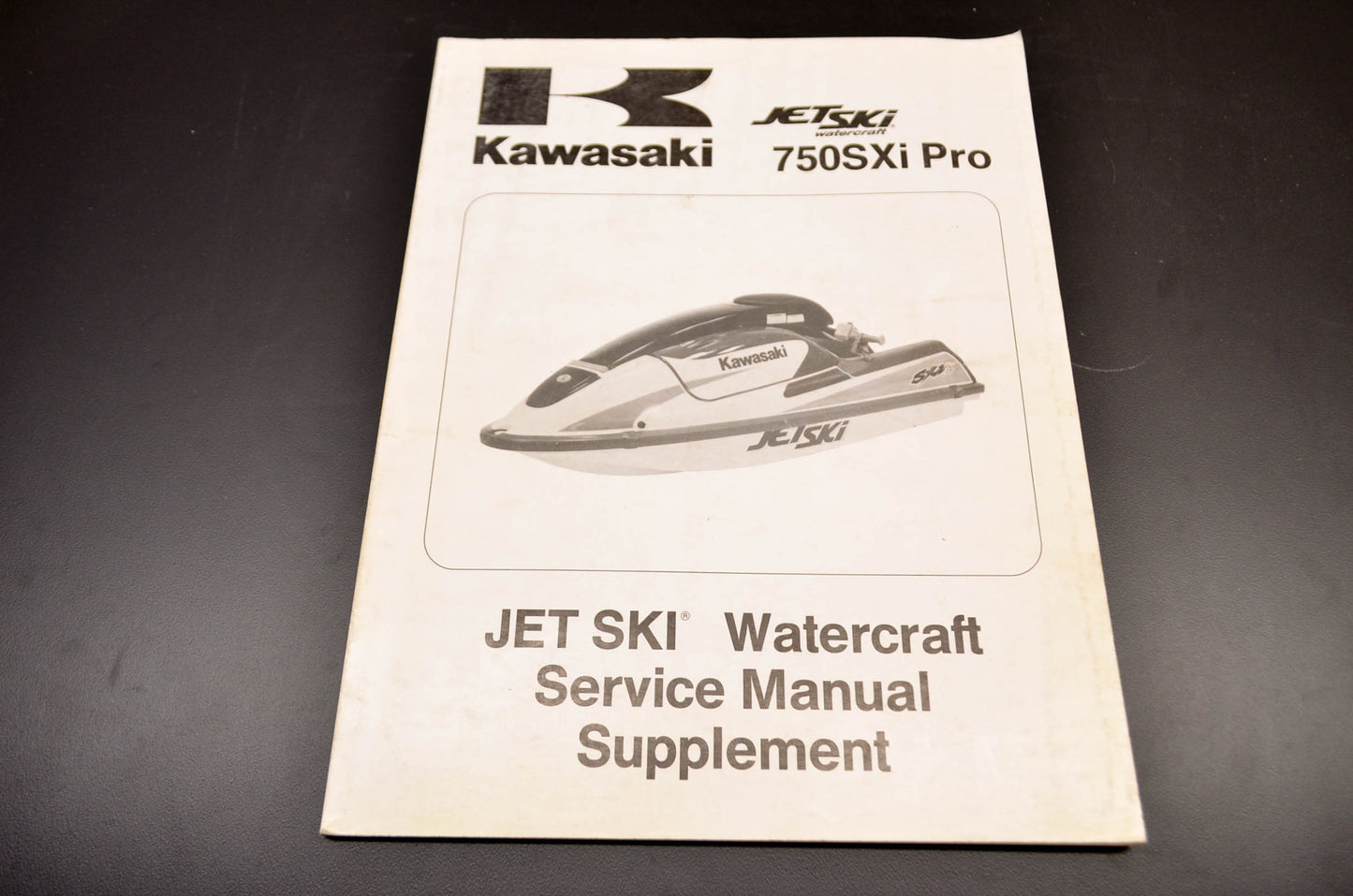 OEM Kawasaki 99924-1223-51 Service Manual JS750C