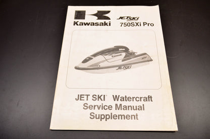 OEM Kawasaki 99924-1223-51 Service Manual JS750C