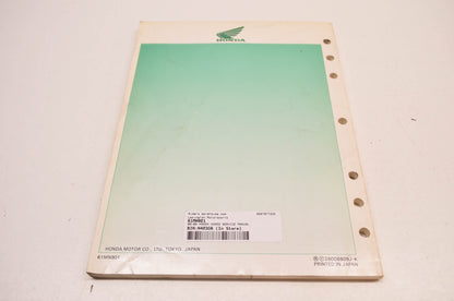 OEM Honda 88-89 NX650 Service Manual