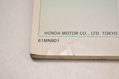 OEM Honda 88-89 NX650 Service Manual