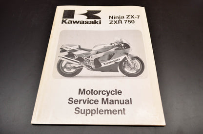 OEM Kawasaki 99924-1126-51 Service Manual Supplement ZX750H2 NOS