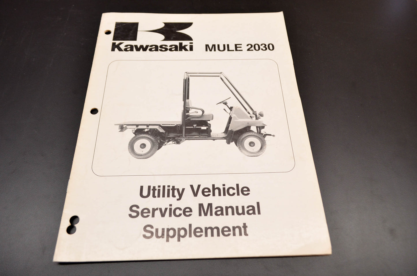OEM Kawasaki 99924-1145-51 Service Manual Supplement KAF540E1