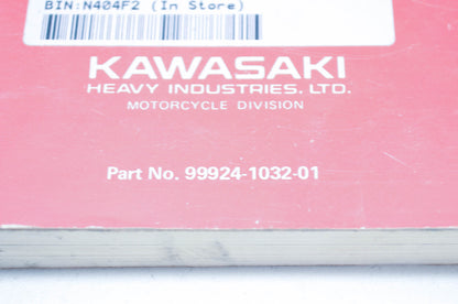 OEM Kawasaki 99924-1032-01 Service Manual KZ1100A/D ZN/B