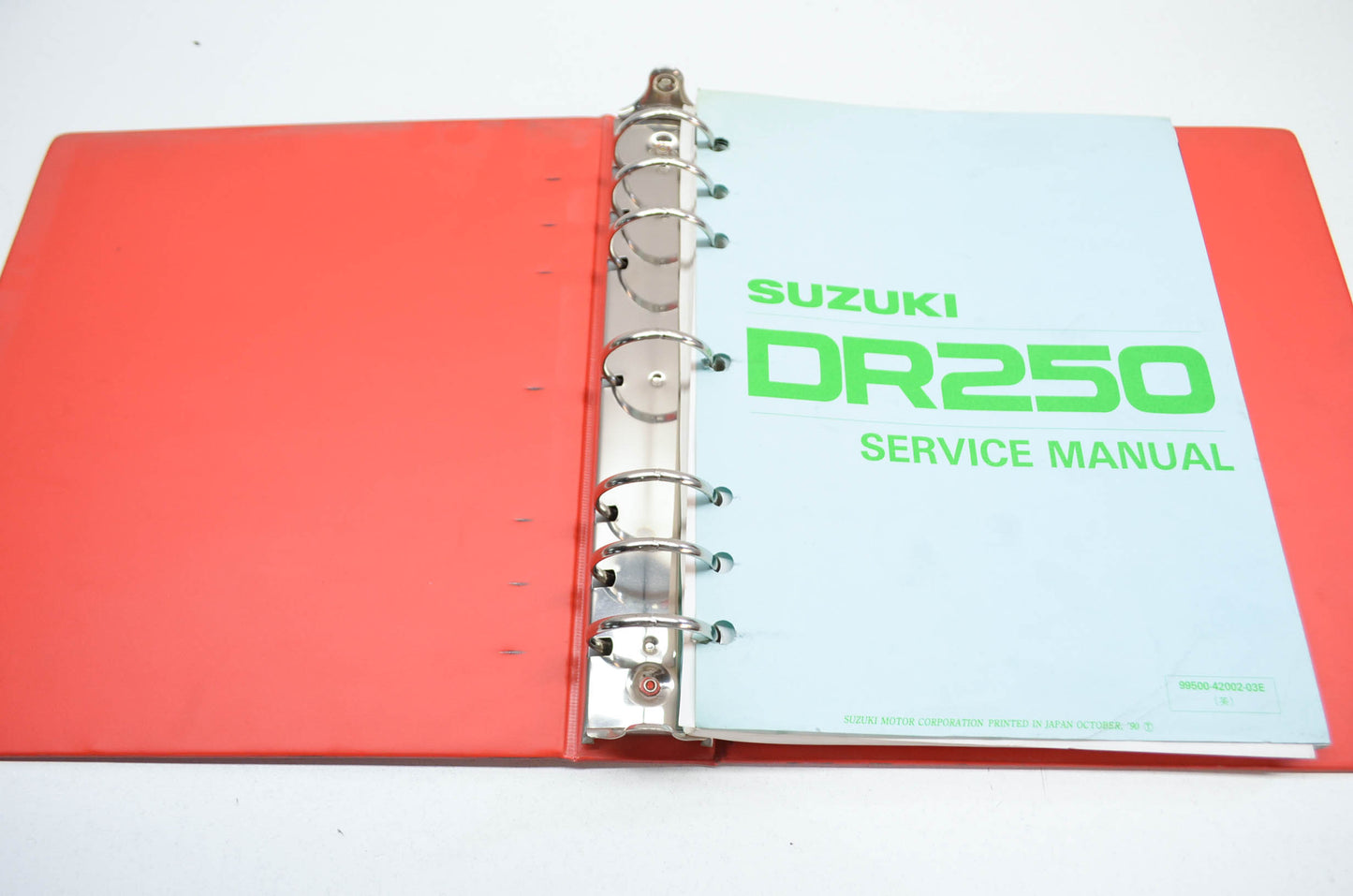 OEM Suzuki 99500-42002-03E DR/SP250 1982-8 Service Manual