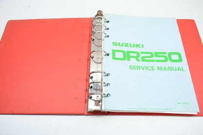 OEM Suzuki 99500-42002-03E DR/SP250 1982-8 Service Manual
