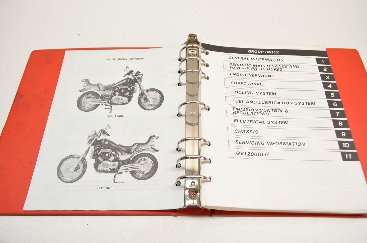 OEM Suzuki 99500-39041-03E GV1200GL Service Manual