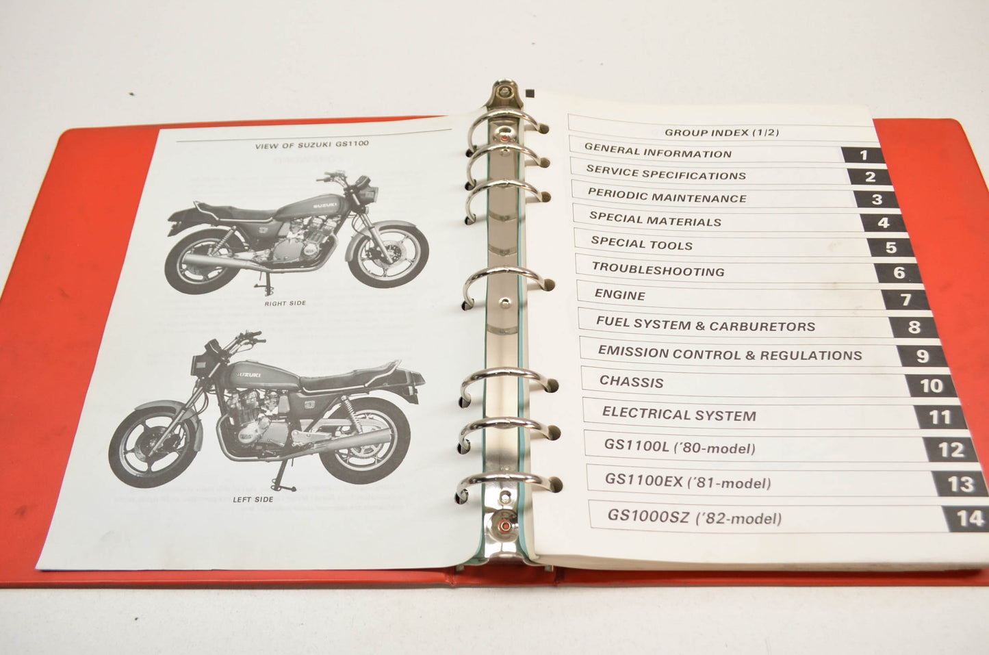 OEM Suzuki GS1000 Service Manual