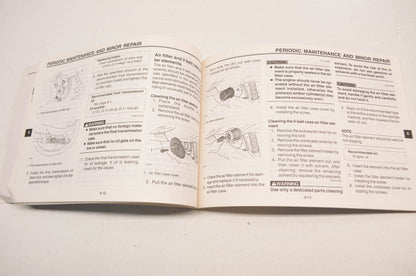 OEM Yamaha LIT-11626-20-37 YJ125W VINO 125 Owner's Manual