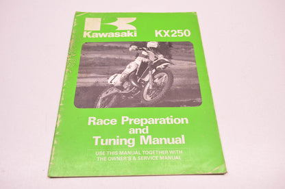 OEM Kawasaki 99920-1388-01 Tuning Manual KX250E1