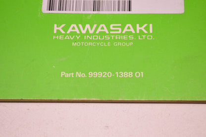 OEM Kawasaki 99920-1388-01 Tuning Manual KX250E1