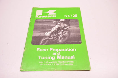 OEM Kawasaki 99920-1389-01 Tuning Manual KX125E2