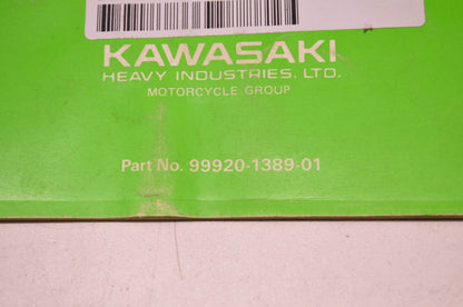 OEM Kawasaki 99920-1389-01 Tuning Manual KX125E2