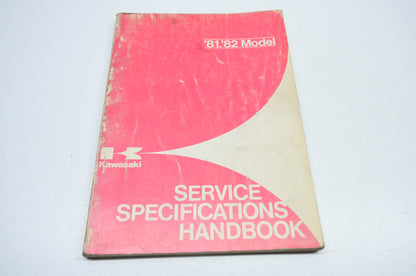 OEM Kawasaki 99926-1006-01 Service Hand Book 81-82