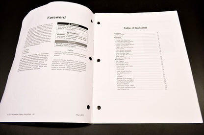 OEM Kawasaki 99931-1525-01 Assembly & Preparation Manual KX450F
