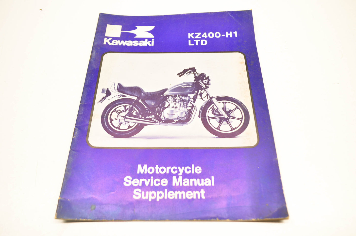 OEM Kawasaki 99963-0027-01 Service Manual Supplement KZ400H1
