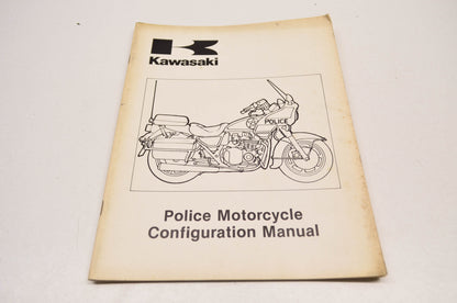 OEM Kawasaki 99963-0058-01 1975-1985 Police Configuration Manual