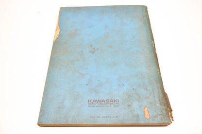 OEM Kawasaki 99997-710 Service Manual KZ400