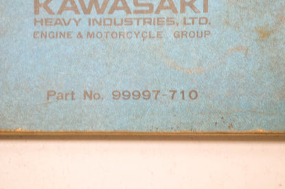 OEM Kawasaki 99997-710 Service Manual KZ400