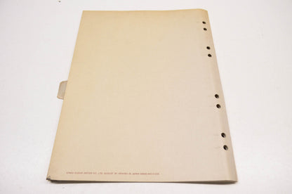OEM Kawasaki 99500-44010-03E GN400 Supplementary Service Manual