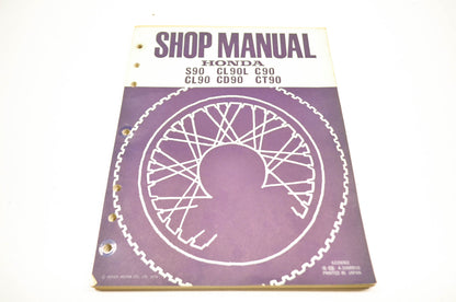 OEM Honda 6220002 CT90K'77 Service Manual