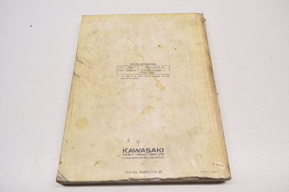 OEM Kawasaki 99924-1171-01 Service Manual ZX900B