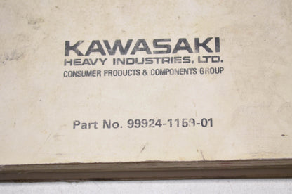 OEM Kawasaki 99924-1159-01 Service Manual ZX1100D