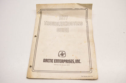 OEM Arctic Cat 0153-179 1977 Troubleshooting Guide