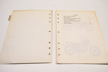 OEM Suzuki 99501-34040-03E GS450GA Supplementary Service Manual