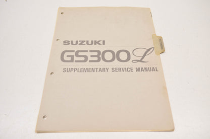 OEM Suzuki 1983 GS300LD Supplementary Service Manual