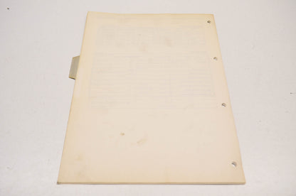 OEM Suzuki 1983 GS300LD Supplementary Service Manual