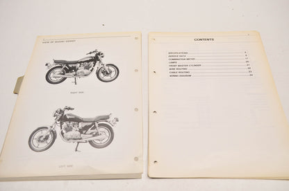 OEM Suzuki 99000-85602-0E3 GS450T Service Manual Supplement