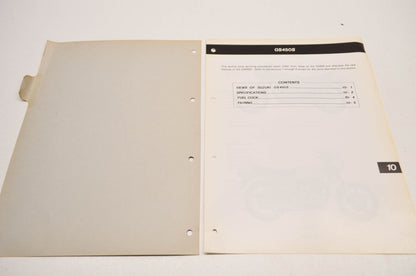 OEM Suzuki 99000-85602-1E3 GS450S Service Manual Supplement