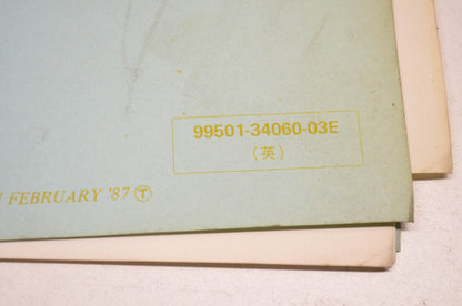 OEM Suzuki 99501-34060-03E GS450LH Supplementary Service Manual