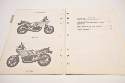 OEM Suzuki GS1150E/ES Supplementary Service Manual