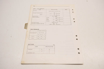 OEM Suzuki 99500-44010-03E DR400 Supplementary Service Manual