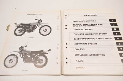 OEM Suzuki 99500-44010-03E SP400 Service Manual